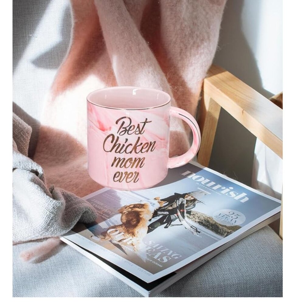 Best Chicken Mom Ever Mug Gifts For Chicken Lovers - Crazy Chicken Gifts For Wom - Picture 3 of 5